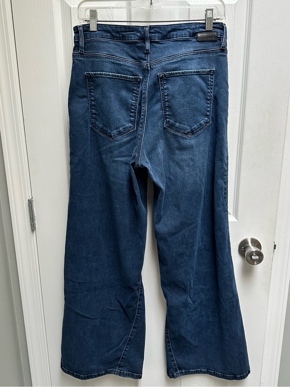 Du/er Wide Leg High Rise Denim Jeans - Picture 3 of 6